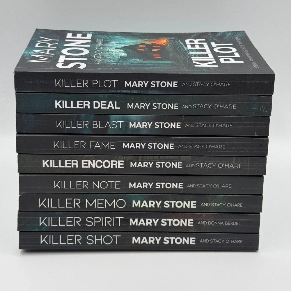 Mary Stone Stella Knox Series PB Book Lot of 9 Killer Plot Deal Blast Fame